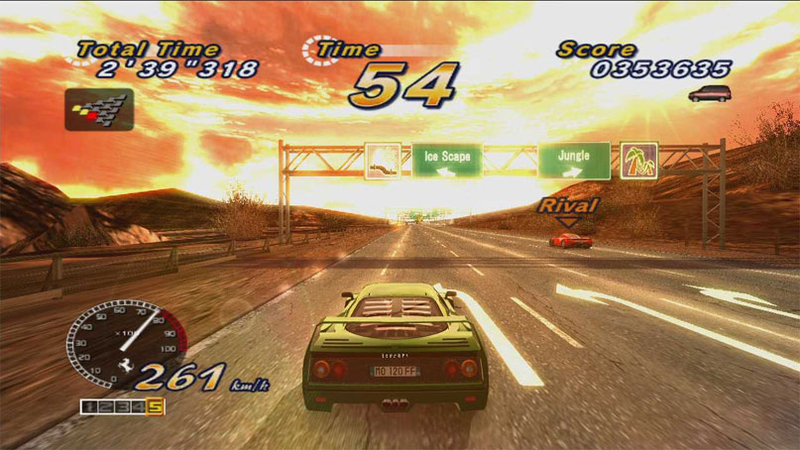 Illustration for article titled Outrun Brings Its Magical Sound Shower To XBLA, PSN